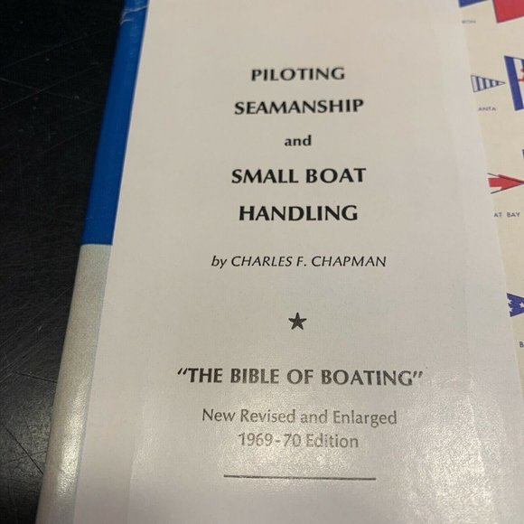 Chapman Piloting Seamanship & Small Boat Handling Vintage Hardcover Book 1969-70 - Picture 7 of 7